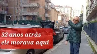 Massi mostrou onde ele viveu na infância