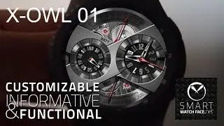 [PERSONA] X-OWL - Watchface for Samsung Gear S2 / S3 / Sport / Galaxy Watch / Galaxy Watch Active