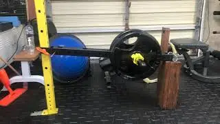 DIY Homemade belt squat Machine