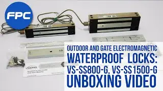 Outdoor and Gate Electromagnetic Waterproof Locks UNBOXING | VIS-SS800-G, VIS-SS1500-G Visionis