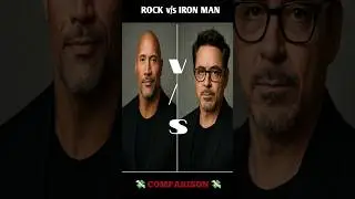 Dwayne Johnson vs Robert Downey Jr &ndash;Who Is Richer in 2025? #ironman #therock #hollywood #shorts