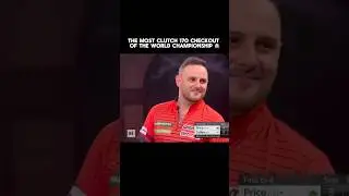 *CLUTCH* 170 Checkout from Joe Cullen 🤯🎯 | Subscribe for daily darts #darts #joecullen