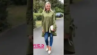 MODA PARA SE&Ntilde;ORAS COMO LLEVAR ROPA VERDE OLIVA COMBINACIONES PARA MUJERES DE 50 A 70 A&Ntilde;OS