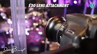 $30 lens attachment to get better drum videos! // Altura Photo HD Fisheye Wide Angle Lens Review