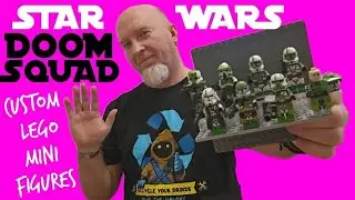 Clone Commander Doom & DOOM SQUAD - Custom Lego Star Wars Minifigures. #radiusz #afol #legostarwars