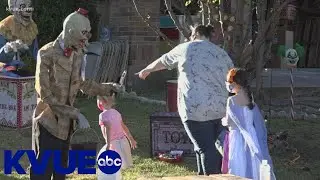 Round Rock neighborhood gets creative for Halloween amid pandemic | KVUE