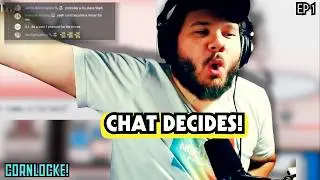 Pok&eacute;mon Platinum Nuzlocke BUT Chat Picks My Team (Cornlocke Rules!)