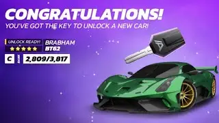 Asphalt UNITE: Last Blueprint to Max Brabham BT62 - Unlock Key - Car Hunt - Daily Events Pass