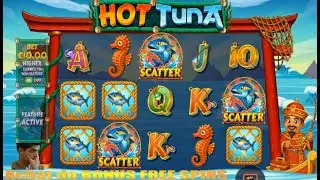 🎰 Chaud chaud le jeu HOT TUNA 🎰 Achat du Bonus Free Spins 🎰