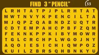 FIND HIDDEN WORDS ❄🍔🌞 I PUZZLE NO 70 I WORD SEARCH I 16th AUG