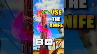Как НА САМОМ ДЕЛЕ ИСПОЛЬЗОВАТЬ НОЖ И ОРУЖИЕ ХОЛОДНОГО ТИПА В Black Ops 7! (Как использовать нож в...