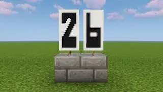 How To Make The Number 26 Banner In Minecraft | (Easy Tutorial)