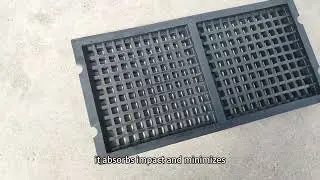 Rubber Screen Panels for Wet Screening Applications