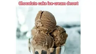 Chocolate velvet icecream cake/special occasion/Eid special