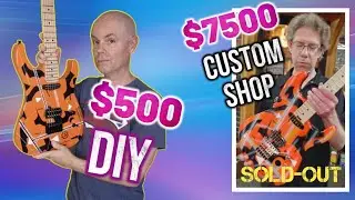 Is it really $7000 better? Custom Shop Charvel vs DIY George Lynch Sub Camo guitar #guitarreview