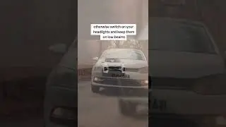 4 Driving Tips For Driving in Fog.