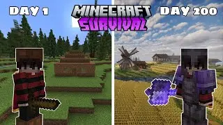 🔴100-200 days Minecraft Survival Live🔴