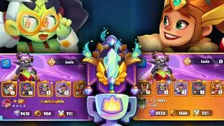 RUSH ROYALE: M!LiTugB0x (Lucia, Frank & Stein) vs. 1911 (Lucia, Valkyrie) | RR Legenday League