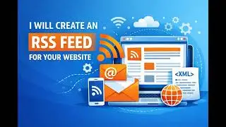 Create a dynamic RSS feed that automatically pulls data from your database. Service by @MahfuzAhmedChannel 