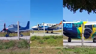 GRANDE MOVIMENTAÇÃO COM VÁRIAS AERONAVES OPERANDO NO MESMO DIA NO AEROPORTO DE CAJAZEIRAS - PB