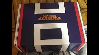 Unboxing the My Hero Academia loot box from Culturefly