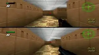 The World is Not Enough - Multiplayer Gameplay (Real N64 Capture)