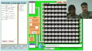 Praktikum sederhana cara kerja Little Man Computer LCM #informatika #stikomyossudarso
