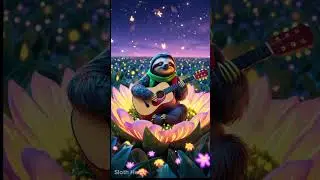 Magical Music by the Sloth Hero 🎵 Guitar for Relaxation & Meditation 🌿🦥