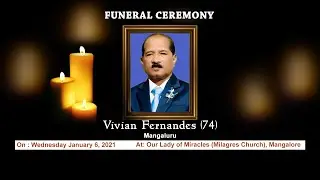 Final Journey of Vivian Fernandes (74), Mangaluru