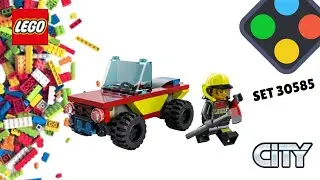 LEGO City 30585 Fire Patrol Vehicle &ndash; Mini Rescue Build! 🚒🔥