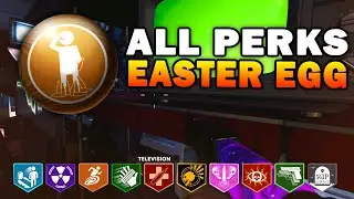 All Perks Easter Egg Perkaholic In Forsaken (Cold War Zombies Tutorial)