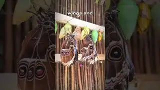 The Magic of a Butterfly  #ButterflyTransformation #NatureMiracles #CocoonToButterfly