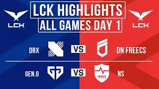 LCK Highlights ALL GAMES Week 14 Day 1 | LCK 2025