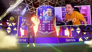 L-AM PRINS PE KYLIAN MBAPPE TOTY DIN 81+ ATTACKERS PACK !!! FIFA 22 PACK OPENING !!!
