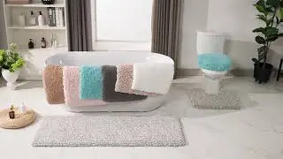🛁 Yimobra Bathroom Rug, Ultra Soft, Non-Slip & Washable Bath Mat, Absorbent & Durable Shower Mat 🧼✨