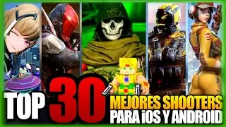 TOP 30 Mejores JUEGOS SHOOTERS y BATTLE ROYALE para iOS y Android (2023 -2024)