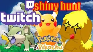 Highlight: FIRST SHINY!!! ( Rattata ) - Pokemon Let's Go Pikachu N Switch 1/150 living dex