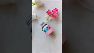 Cute Bottle Painting 🎨🌸🖌️💕✨