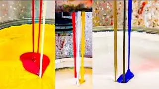 Guess the Paint Color challenge TikTok ASMR | Full automatic Paint Mixing Oddly Satisfying