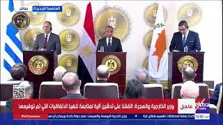 وزير الخارجية والهجرة: أكدنا أهمية ربط حقول الغاز القبرصية بالبنية التحتية المصرية في مجال الإسالة