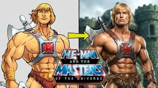 He-Man Characters in Real Life! (Masters of The Universe Live-Action)