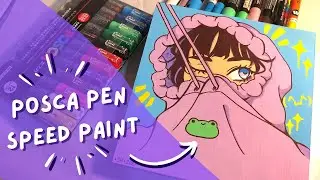 WINK | Posca Pen Speedpaint