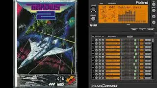 Nemesis 2 - Powerful Waves MIDI (Final Boss theme) - Sound Canvas VA
