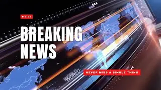 Breaking News High Quality intro Template without Copyright