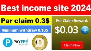 new income site 2024 || online income site || free crypto mining site