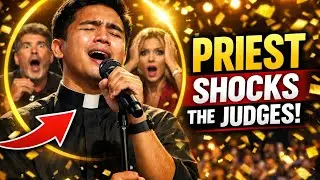22-Year-Old Filipino Priest Shocks the Judges with His Heavenly Voice | Got Talent