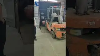 How We Load Agricultural Machinery into Containers for Export #farming #agriculture #farming101