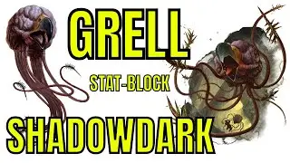 BUILDING SHADOWDARK GRELL MONSTER STAT-BLOCK 🔴#4k LIVE
