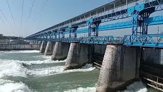 Mahakali River Barrage | Sharada Barrage Banbasa| River flow #Mahakaliriver  #river  #nepal #india