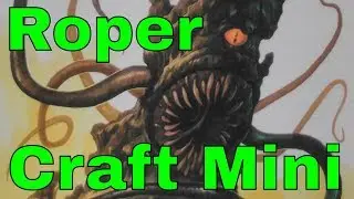 Making a Cheap D&D Miniature: Roper Workshop (Monster), part 3
